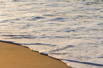 Sea waves in the morning, Vietnam