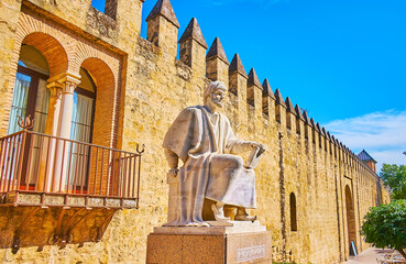 Averroes (Ibn Rushd) in Cordoba, Spain