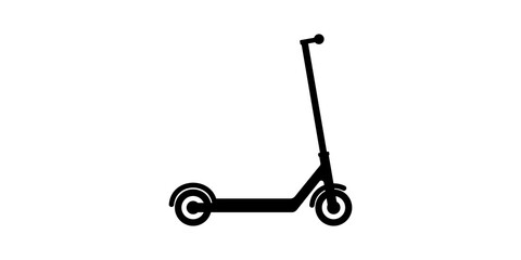 Scooter icon symbol simple design - obrazy, fototapety, plakaty