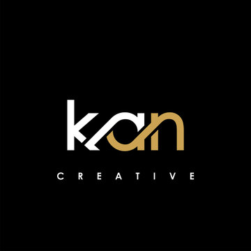 KAN Letter Initial Logo Design Template Vector Illustration