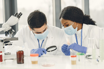 Researchers creating vaccine for covid-19 in a lab