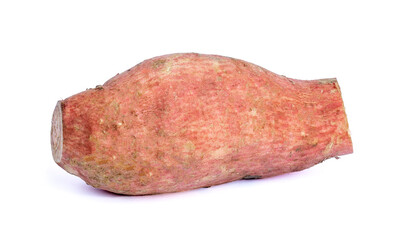 Sweet potato isolated on white background