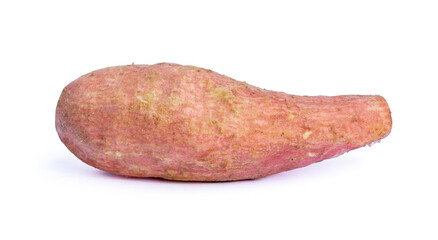 Sweet potato isolated on white background