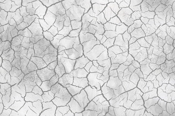 Abstract cracked background, monochrome texture, image including the effect of the black and white tones.