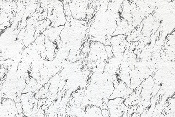 Fototapeta premium Rustic grainy black and white acrylic texture background with brush strokes.