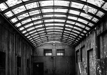 old abandoned factory