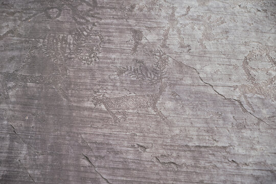 Camonica Valley Rock Drawings, Lombardy Italy, UNESCO Complex of rock drawings in Europe