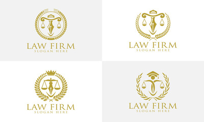 Law firm logo design, Lawyer logo 