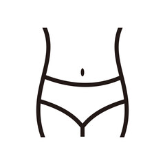 women waist icon vector illustration sign