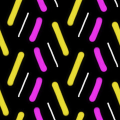 Seamless pattern with abstract  drawing