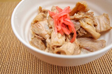 豚の焼肉丼