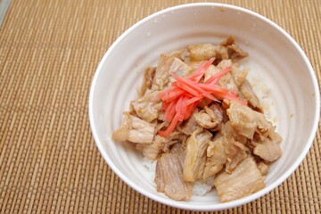 豚の焼肉丼