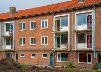 Project of demolition of houses
