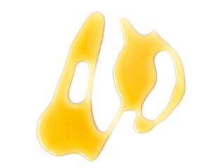 Honey drops set and collection isolated on white background