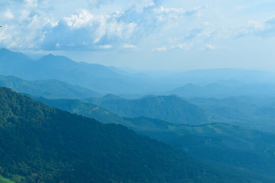 Picturesque mountain ranges. © Bibhu_Dutt