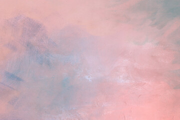 Pink painted backdrop