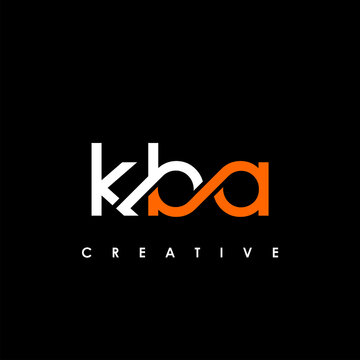 KBA Letter Initial Logo Design Template Vector Illustration