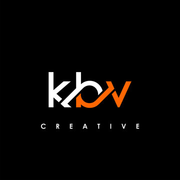 KBV Letter Initial Logo Design Template Vector Illustration