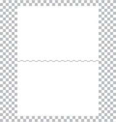 Business card. Template for design registration.