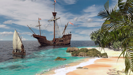 Magallanes Juan Sebastián Elcano vuelta al mundo © grechsantos