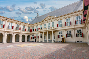Royal Palace (Noordeinde) in Hague, Netherlands