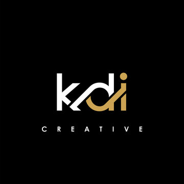 KDI Letter Initial Logo Design Template Vector Illustration