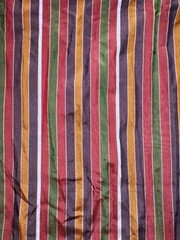 The loincloth has a multicolored pattern. Is a traditional fabric pattern of Thailand Popular with men