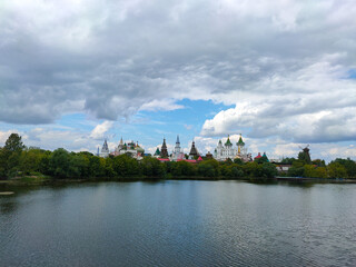 Naklejka premium Panoramic view of the Izmaylovo (Izmailovsky) Kremlin
