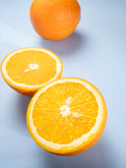 Close up of fresh orange