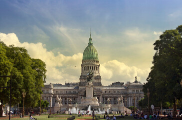 Obraz premium Congreso de Buenos Aires Argentina