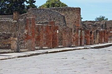 Gli scavi di Pompei antica