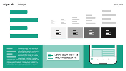 VA icon Set_align left(solid style)