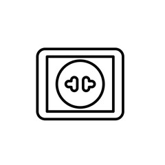 Power socket icon