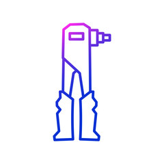 Riveter plier icon