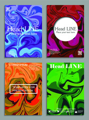 geometric covers design. Eps10 vector