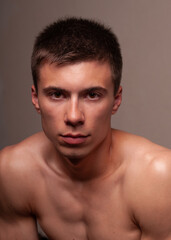 Portrait of bodybuilder