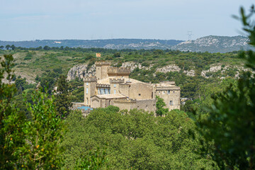 Fototapeta na wymiar Château de La Barben