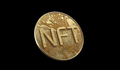 NFT Non Fungible Token Digital Crypto Currency