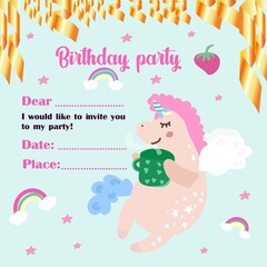 Invitation to the Birthday