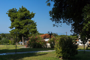 Fototapeta na wymiar Village of Sozopoli, Central Macedonia, Greece