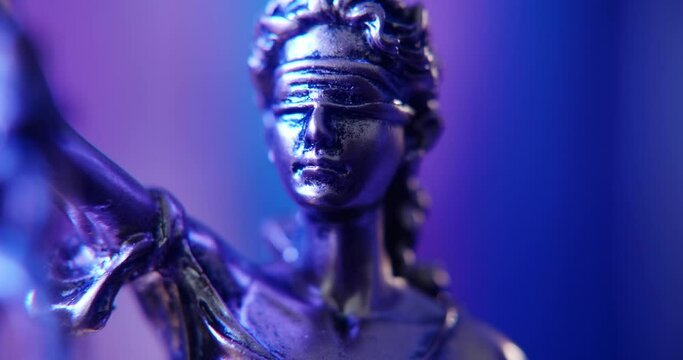 Bronze Statue Of Themis Lady Of Justice