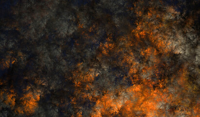 Fire and Smoke - abstract - 13020 x 7617 px