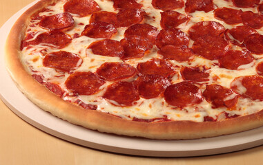 Pizza images for the food industry.