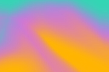 Orange, green, purple, spectrum abstract gradient background. Trendy mesh pattern overlay wallpaper