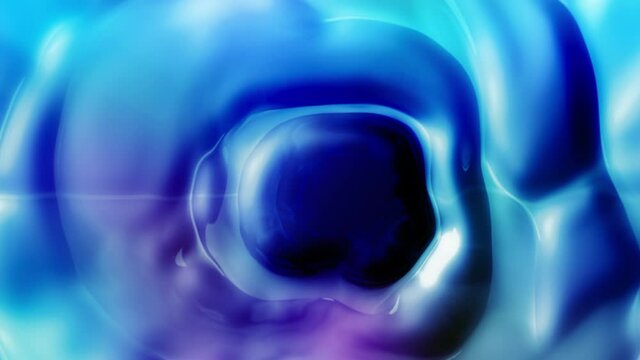 Abstract shapes plasma concept animation loop