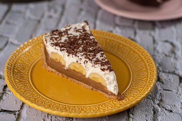 Banoffe - Banana pie with dulce de leche