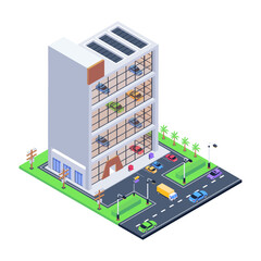 Obraz premium Modern Building