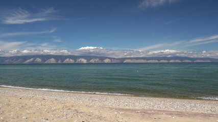 Lake Baikal, wild nature of Russia