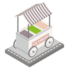 Ice Cream Cart

