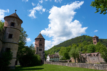 Hirsau Monastery significant Benedictine Abbey in Hirsau in the northern black forest in germany